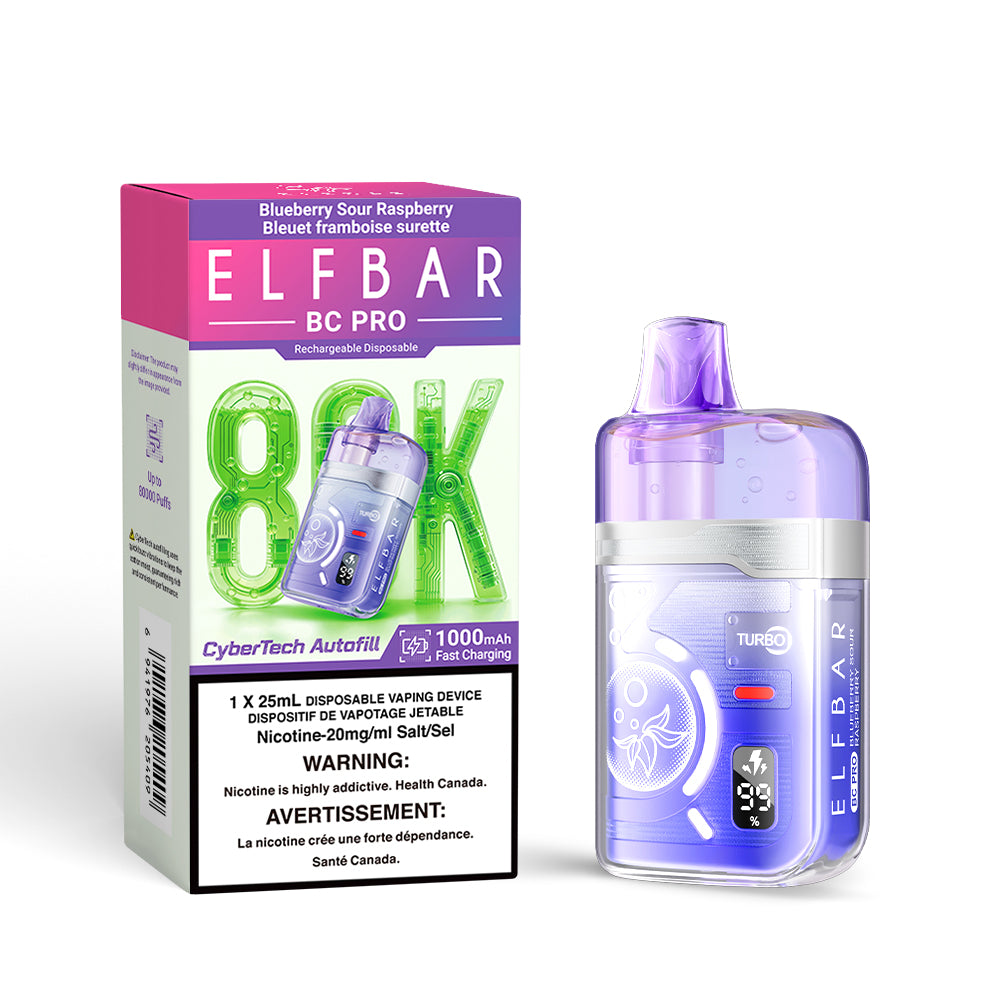 Elf Bar BC Pro 80K Disposable Vape - 80K Puffs - 25ml