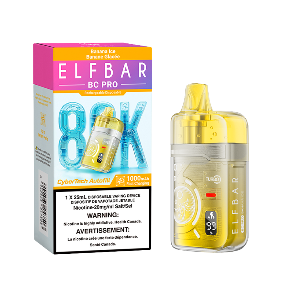 Elf Bar BC Pro 80K Disposable Vape - 80K Puffs - 25ml