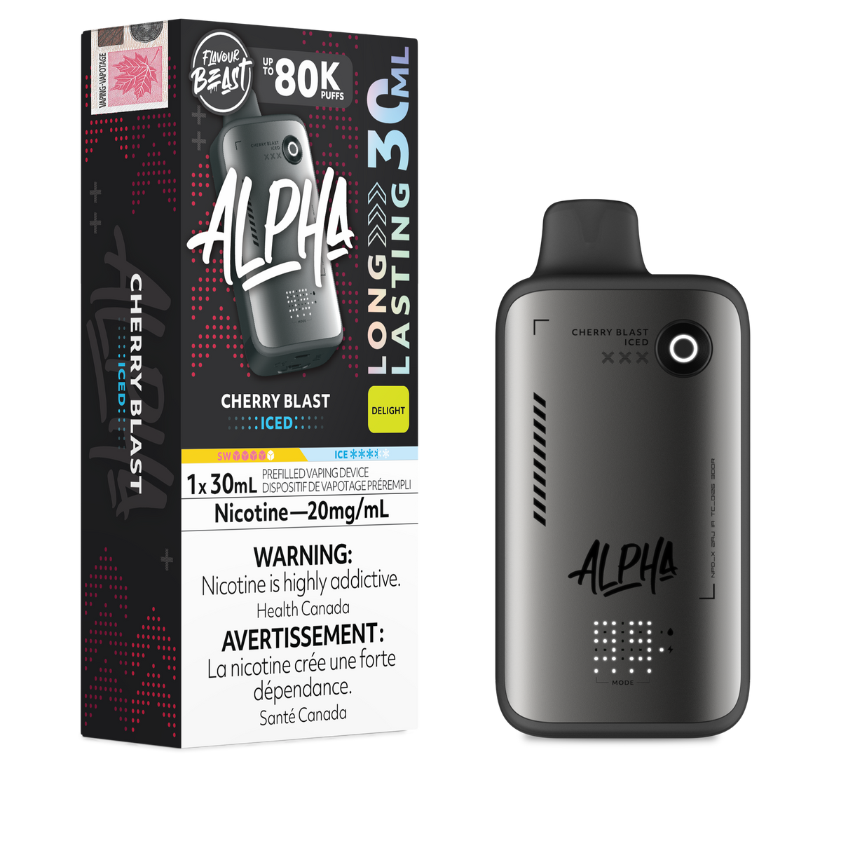 Flavour Beast Alpha Disposable Vape - 80K Puffs - 30mL