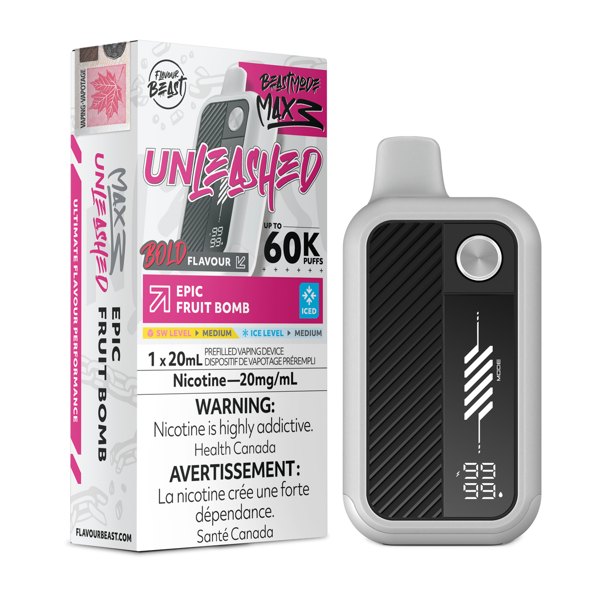 Flavour Beast Beast Mode Max 3 Disposable Vape Epic Series