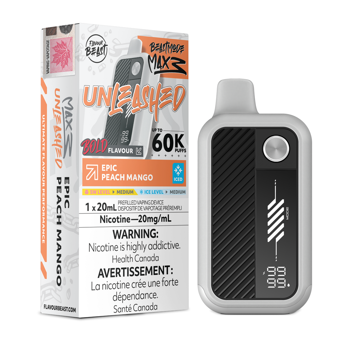 Flavour Beast Beast Mode Max 3 Disposable Vape Epic Series