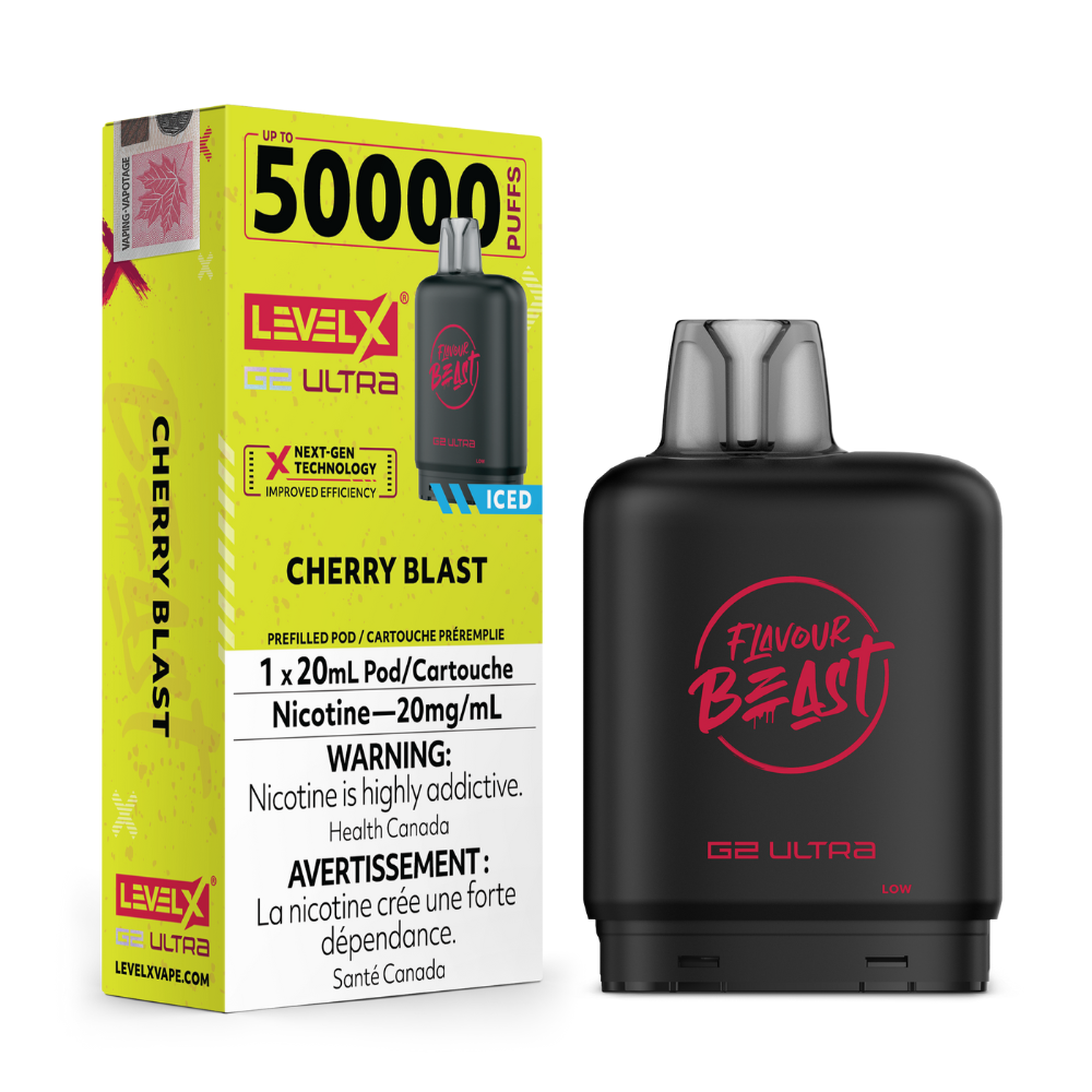 Flavour Beast Level X G2 Ultra Vape Pod - 50K Puffs - 20mL