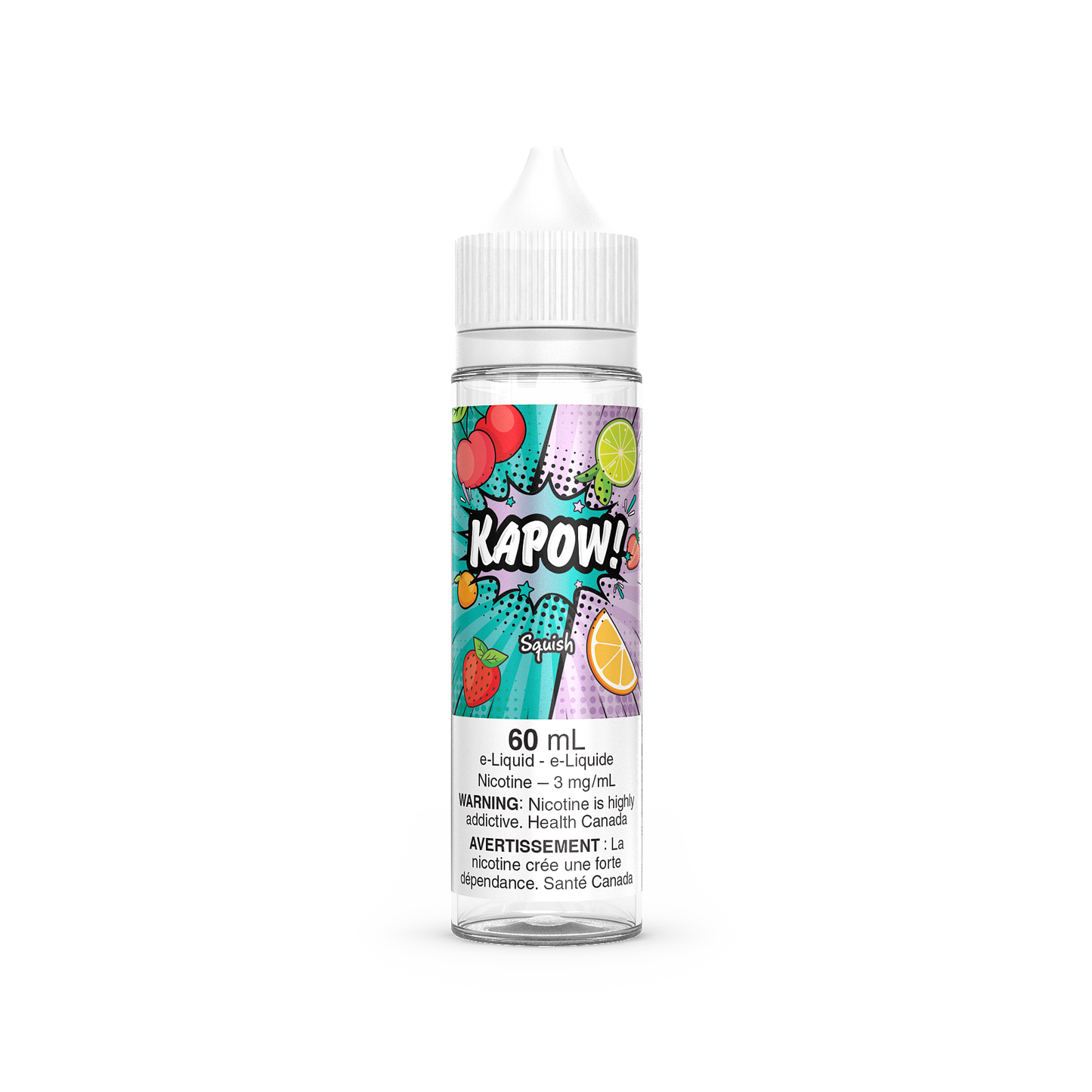 Kapow Vape Juice Freebase 60mL