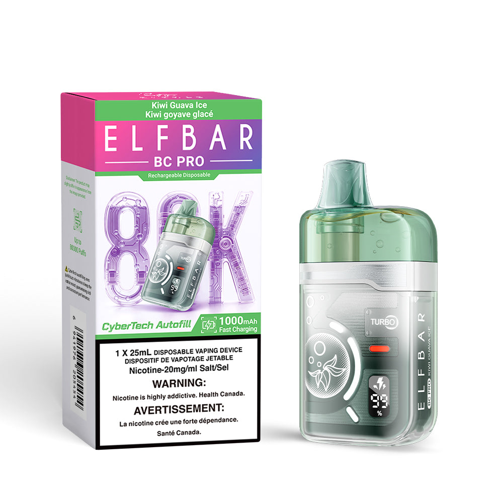Elf Bar BC Pro 80K Disposable Vape - 80K Puffs - 25ml