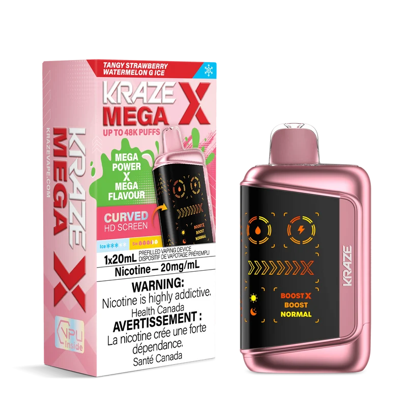 Kraze Mega X Disposable Vape - 48K Puffs - 20mL