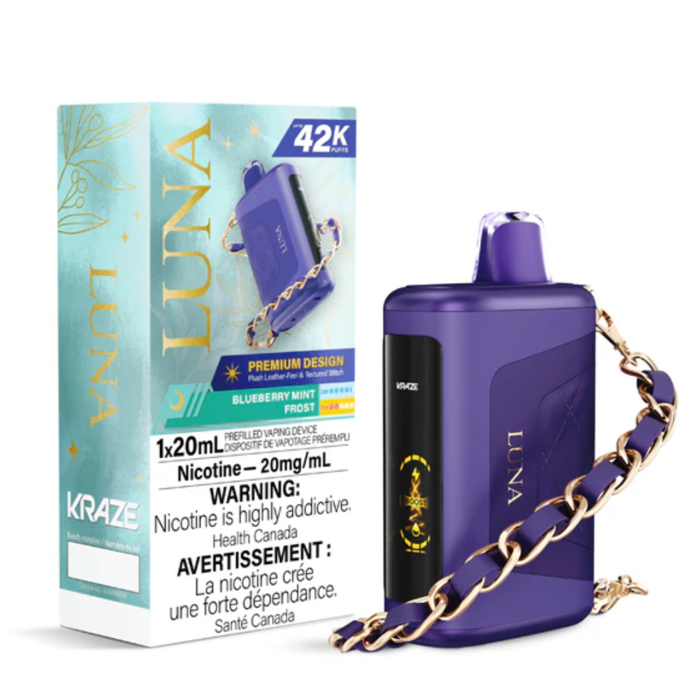 Kraze Luna Disposable Vape - 42000 Puffs - 20mL