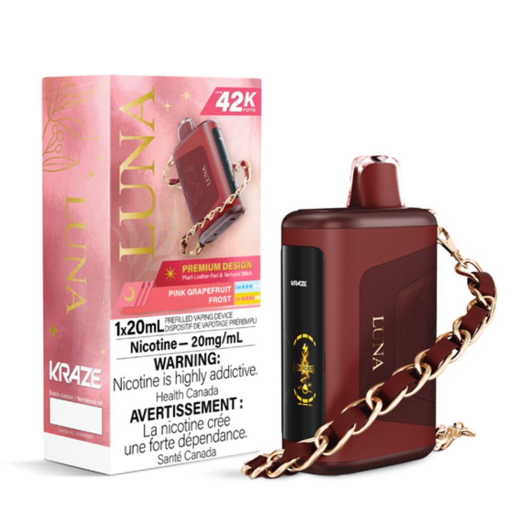 Kraze Luna Disposable Vape - 42000 Puffs - 20mL