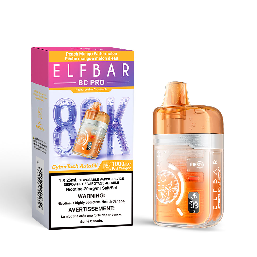 Elf Bar BC Pro 80K Disposable Vape - 80K Puffs - 25ml