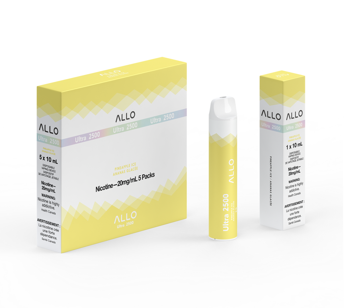 Allo Ultra 2500 Disposable Vape - 2500 Puffs - 8mL