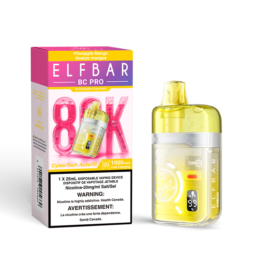Elf Bar BC Pro 80K Disposable Vape - 80K Puffs - 25ml