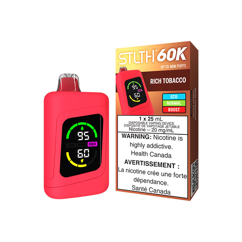 STLTH 60K Disposable Vape - 60000 Puffs - 25mL
