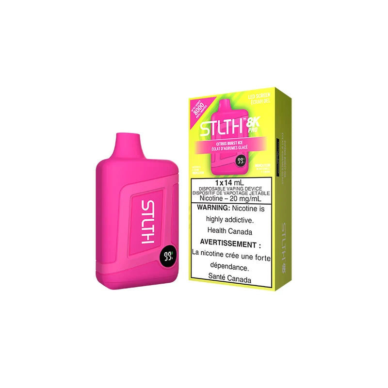 STLTH 8K Pro Disposable Vape - 8000 Puffs - 14mL