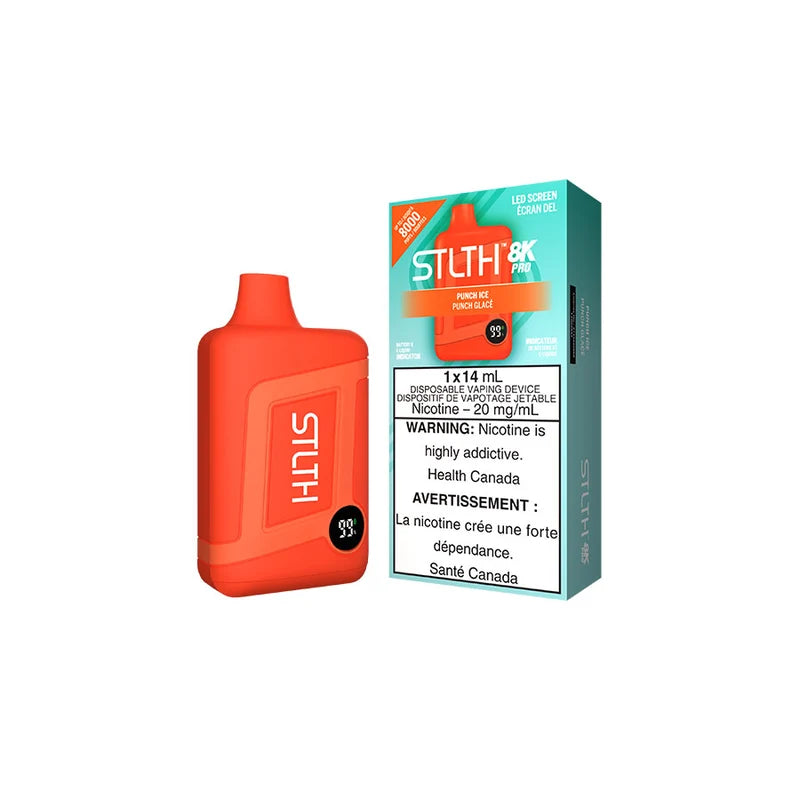 STLTH 8K Pro Disposable Vape - 8000 Puffs - 14mL