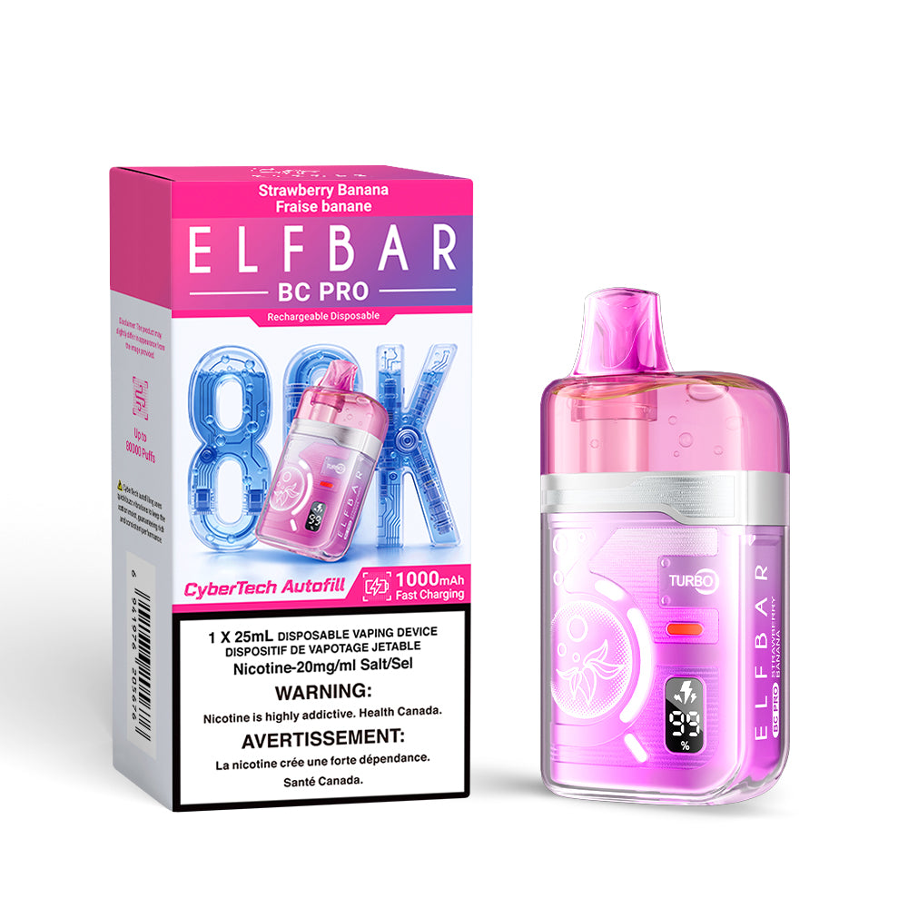 Elf Bar BC Pro 80K Disposable Vape - 80K Puffs - 25ml