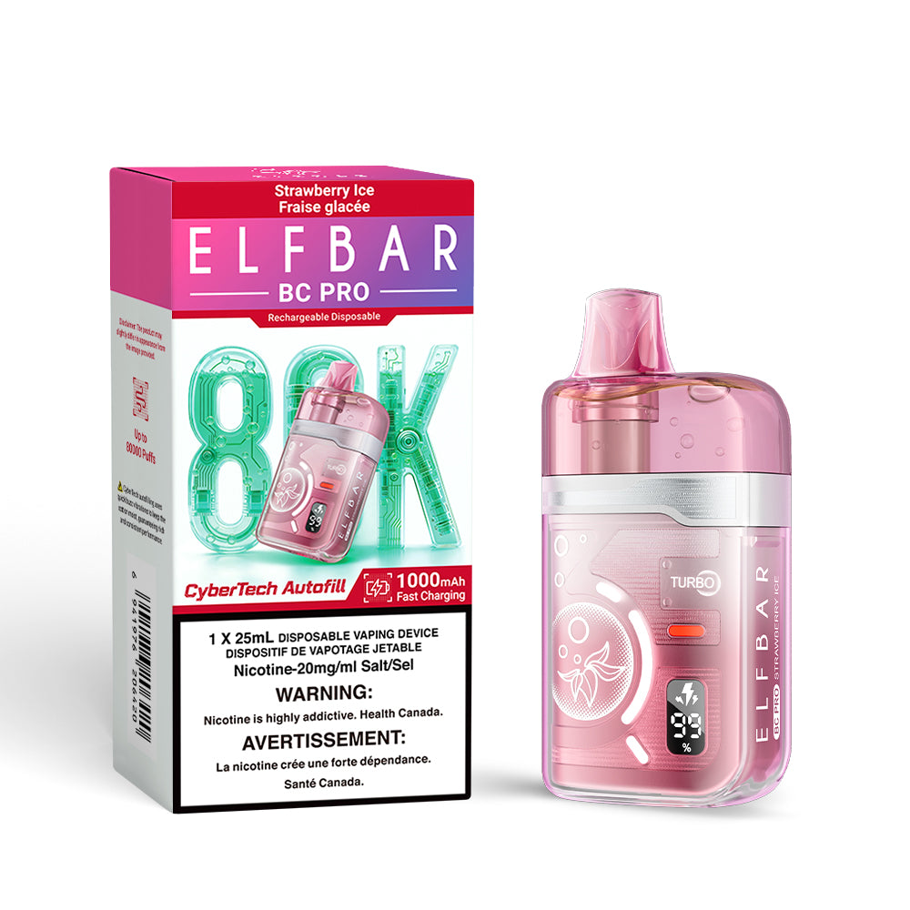 Elf Bar BC Pro 80K Disposable Vape - 80K Puffs - 25ml