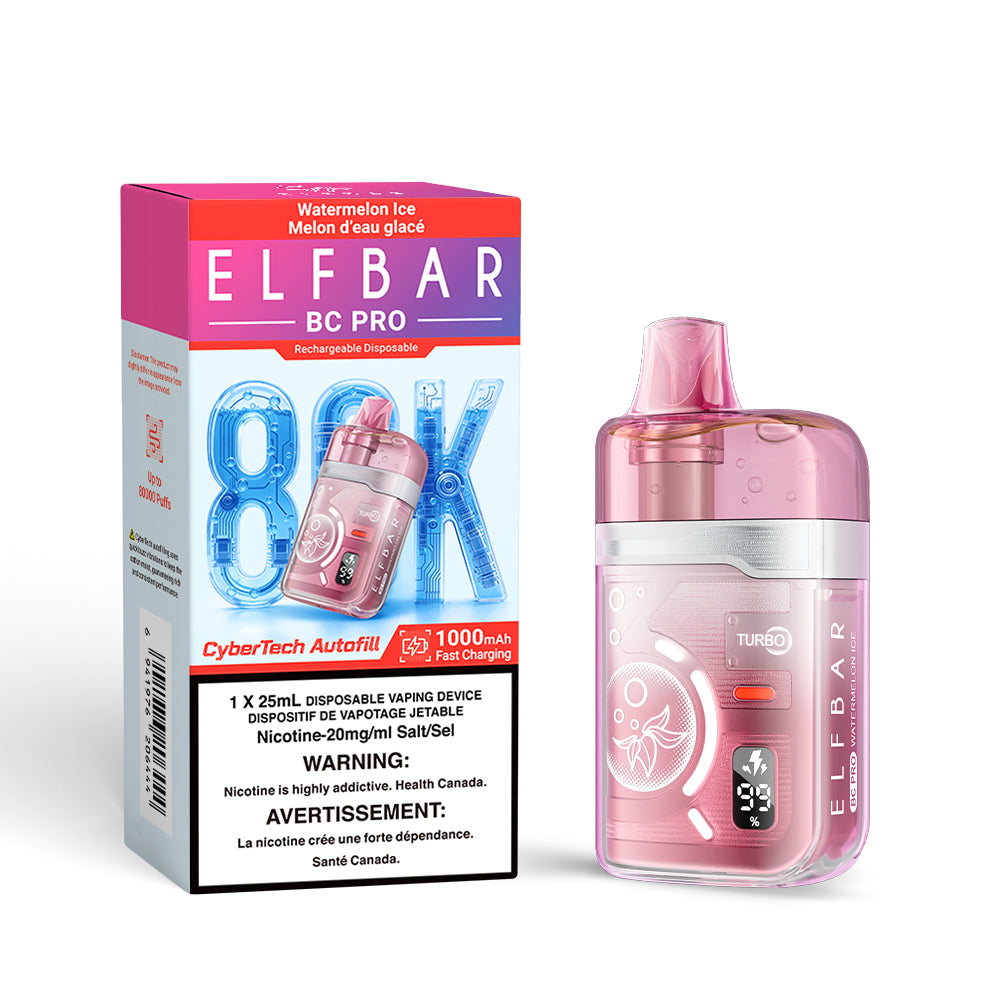 Elf Bar BC Pro 80K Disposable Vape - 80K Puffs - 25ml