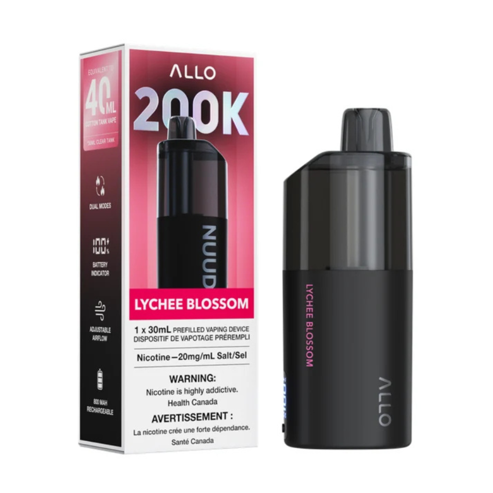 Allo Nuud 200K Disposable Vape - 200K Puffs - 30ml