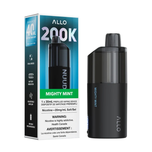 Allo Nuud 200K Disposable Vape - 200K Puffs - 30ml