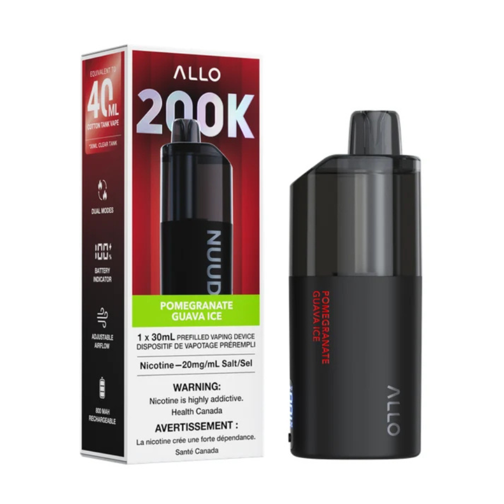 Allo Nuud 200K Disposable Vape - 200K Puffs - 30ml
