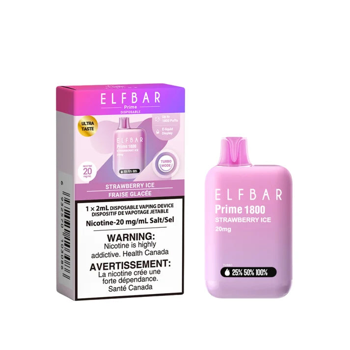 Elf Bar Prime 1800 Dispable  - 1800 Puffs - 2mL