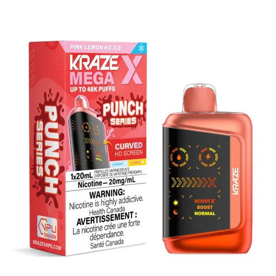 Kraze Mega X Disposable Vape - 48K Puffs - 20mL