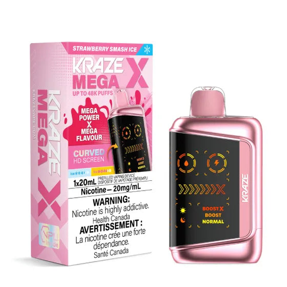 Kraze Mega X Disposable Vape - 48K Puffs - 20mL