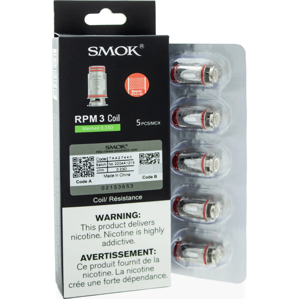 SMOK RPM3 Replacement Coils (5 Pack)