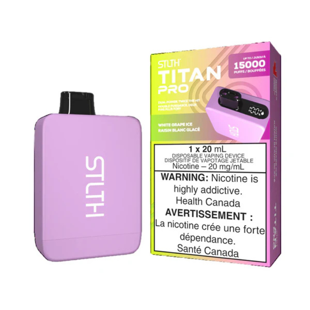 STLTH Titan Pro Disposable Vape - 15000 Puffs - 20mL
