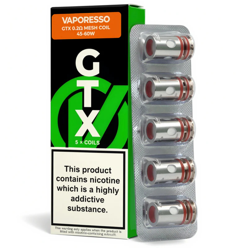 Vaporesso GTX Replacement Coils (5 Pack)
